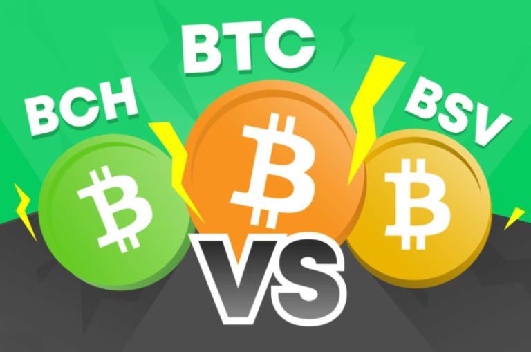 Diferencias entre Bitcoin vs Bitcoin Cash vs Bitcoin SV