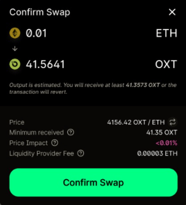 Uniswap con MetaMask 5