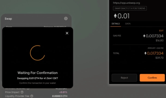Uniswap con MetaMask 6